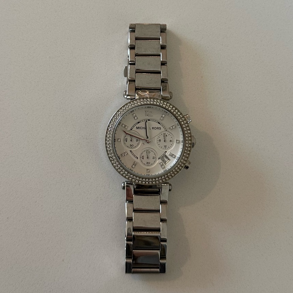 Michael Kors Women’s Chronograph Parker Stainless Steel Watch